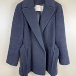 Pendleton Women’s Black Pure Virgin Wool Mid-Length Coat Size 8 Photo 0