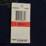 Nookie  Athena Halter Midi Dress Navy Blue Bodycon Halter Off The Shoulder XS New Photo 11