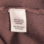 Cato Vintage Babydoll Sweater Large Chocolate Brown Dark Academia Soft Cottagecore Photo 7