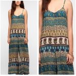 Urban Outfitters  Staring at Stars Boho Mixed Pattern Wide Leg Jumper Photo 1