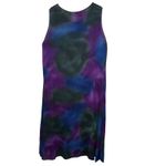 Venus Floral Midi‎ Dress Womens L Rayon Sheer Vacation Beach Cover Up Colorful Purple Size L Photo 1