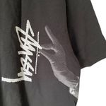 Stüssy Stussy NWTs Lady Paris Pigment Dyed Faded Black Unisex T-Shirt size large Photo 5