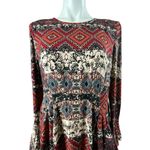 Anama USA Anama Above The Knee Mini Boho Multi Media Dress Photo 4