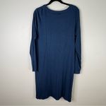 J. Jill Pure Blue Midi Dress and Green Tunic Turtle Neck Top Size Large Photo 9