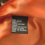 Sharon Young Orange Genuine Suede Western Cowgirl Jacket, size M Size M Photo 5