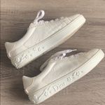Christian Dior Dior | White Crinkled Leather Sneakers 34 Photo 6