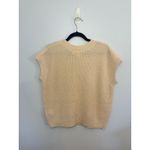 Roxy ‎ Knit Sweater Vest Sleeveless V-Neck Casual Layering Top M Photo 3