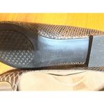 Aerosoles Brown Snake Print Flats Comfort Dress Shoes Metallic Accent 8.5 Photo 2