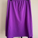 Purple Modest Athletic Skirt Leggings Casual Layering Workout Stretchy Sporty Size XL Photo 1
