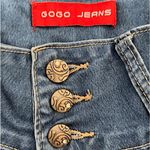 Gogo Jeans Women's Light Blue Butt Lifting Skinny High Waist Bodycon Size 5 Photo 2