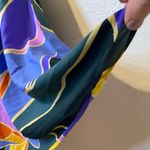 Tyche  Multicolored Printed Asymmetric One Shoulder Made In USA Size Small Photo 6