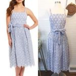 Antonio Melani Prince Eyelet Floral Midi Dress Photo 6