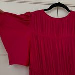 Ulla Johnson NEW  Daria Dress Orchid Size 2 Pink Tiered Satin Puff Sleeve Bow Tie Photo 14