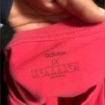 Adidas  Pink with Orange Short Sleeve T-Shirt Photo 3