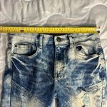 Denim Trends Size 14 Inseam: 27 inches Straight Blue Photo 2