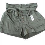 EXPRESS ✨Olive Green Extreme High Rise Shortie✨ Photo 1