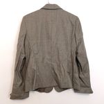 LAFAYETTE 148 NEW YORK Tan Dark Brown Pink Pinstripe Stripe WOOL Blazer Jacket 6 Photo 12