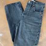 Levi's Levi’s black Ribcage straight leg jeans Photo 0