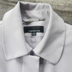 Jones New York Lined Trench Rain Work Biz Spring Dress Coat Lavender Ladies M Photo 9