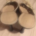 Franco Sarto suede pointed mules cream size 9 Photo 11