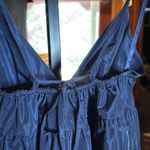 STAUD NWT Ripley Tiered Maxi Dress Navy Blue Size XS Photo 14