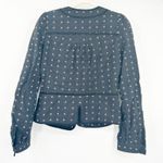 See By Chloe  Womens Geometric Embroidered Wool Blend Button Down Jacket Size‎ 6 Photo 8