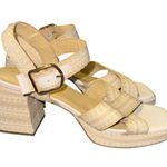 Marc Fisher Gemmie Strappy Espadrille Platform Sandals Women's 10 New with Flaw Photo 5