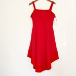 Adelyn Rae NWT  X Nordstrom Cailin Stripe Midi Dress Red Photo 5