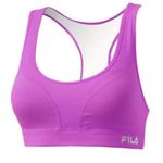 FILA  Sport Purple Medium Support Racerback Sports Bra Size Large Photo 0