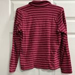 Liz Claiborne  Striped Red, Black and White Sweater - Size Medium - GUC Photo 1