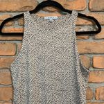 Gaze Women's Leopard Animal Print High Neck Sleeveless Stretch Tank‎ Bodysuit M Tan Size M Photo 1