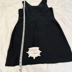 Tiki classics sz6 black w/Palm tree boarder 100% silk sleeveless sheath EUC Size 6 Photo 8