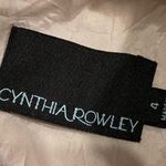 Cynthia Rowley  grey/silver cotton/linen stud dress Photo 4