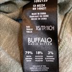 Buffalo David Bitton Women's  Green Soft Rayon Blend Stretch Sweatshirt Pull On Photo 3