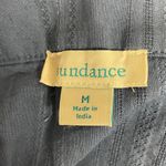 Sundance  womens blue cotton tank size Medium eyelet crochet boho Photo 3