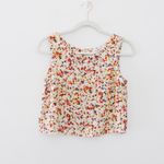 BCBGeneration Floral Cutout Crop Top NWOT Photo 3
