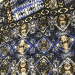 Joe B  Boho Blue Pattern Stretchy Light Joggers Size Small Rayon Photo 7