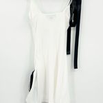 EGO NWT Womens Cocktail Graduation Party Tie Slit And Shoulder Mini Dress Size 2 Photo 7