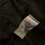 Joie  Black linen pleated Chino Pockryshorts nwt size large Photo 11