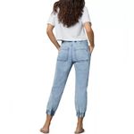 DL1961 Laura High Rise Jogger Jeans in Super Light, Size 34 NWT $209 Photo 2