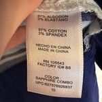 Milly for Design Nation Women Size 10‎ Blue White Pleated Striped Dress Tie Belt Photo 6