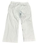 Oscar de la Renta  Light Blue High Waisted Cropped Trouser Pants With Embroidered Photo 6