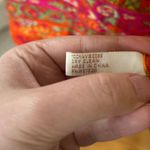 Orange Pink Green Paisley Print Shawl Wrap Scarf Photo 4