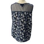 Jason Wu  X Target Blue and White Floral sleeveless tank Blouse Size SMALL Photo 2