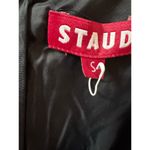 STAUD Corsica Plunging Tiered Maxi Dress Black Photo 3