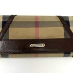 Burberry Vintage Check Canvas & Leather Long Wallet Photo 0