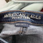 High Rise Stretchy Jean cut off Shorts Size 4 Photo 13