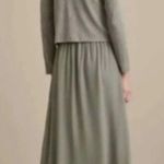 Soft Surroundings  Cassie Olive Green Maxi Dress Photo 1