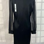 Elie Tahari  NWT Jilly Studded Sheer slit Sleeve Dress size 10 Photo 7