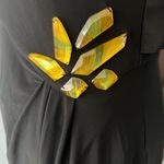 Nine West black one shoulder embellished dress Photo 4